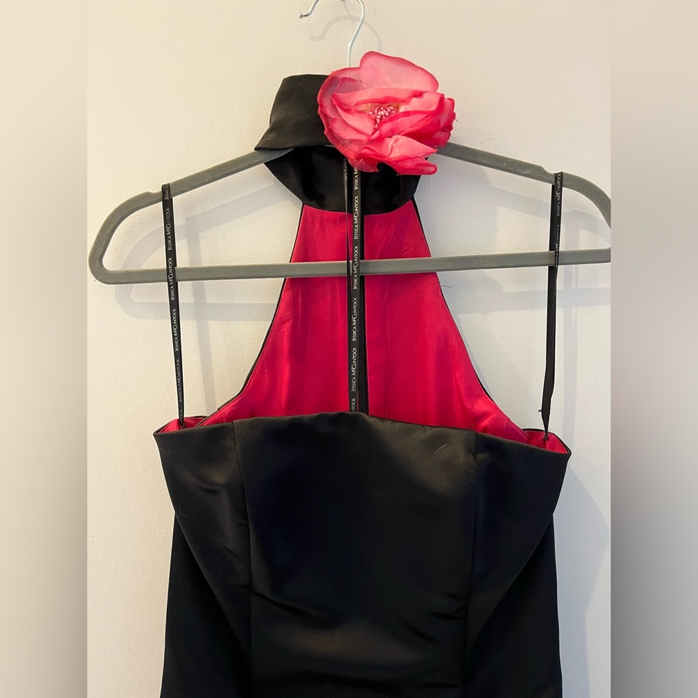 Black and Pink Gunne Sax Prom Dress - Picture 14 of 17